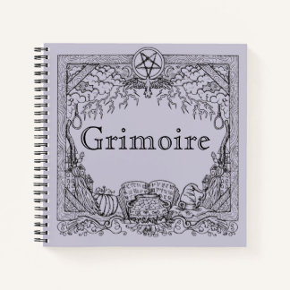 Grimoire Magick Witchy Notitieboek