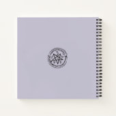 Grimoire Magick Witchy Notitieboek (Achterkant)