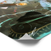 Grimoire: Manastorm Concept Art - kerkelijke strij Poster (Hoek)