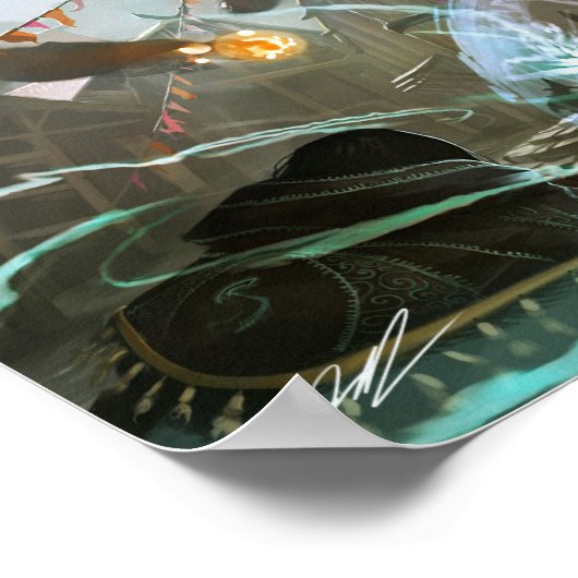 Grimoire: Manastorm Concept Art - kerkelijke strij Poster (Hoek)