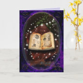 grimoire wenskaart kaart (Gele Bloem)