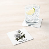 Grimoire White Rose Kartonnen Onderzetters (Insitu)