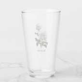 Grimoire Witte Roos Glas (Achterkant)