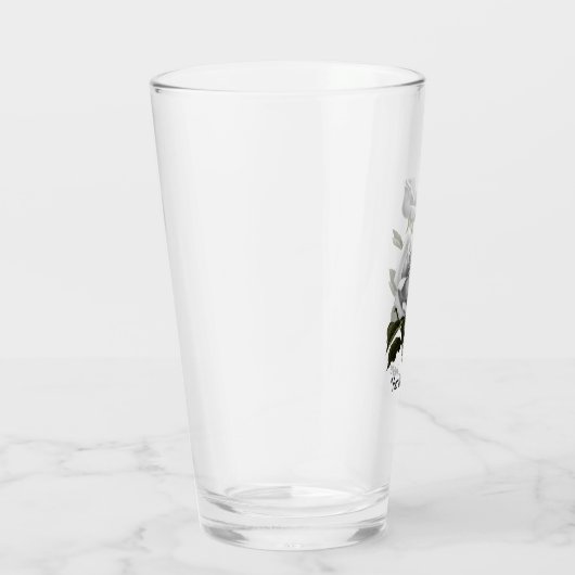 Grimoire Witte Roos Glas (Rechts)
