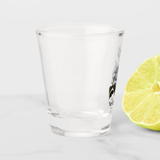Grimoire Witte Roos Shot Glas (Links)