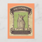 Grimoires Owl Briefkaart (Voorkant)