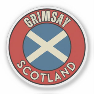 Grimsay, Schotland Sticker