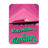 Grimsby & Cleethorpes pier-reisposter Magneet (Verticaal)