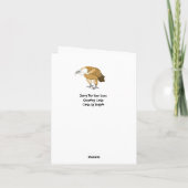 Grimshaw, de begrafenisondernemer bedankkaart (Achterkant)