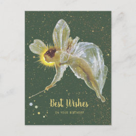 Grimshaw Fairy Birthday Wishstars CC1231 Briefkaart