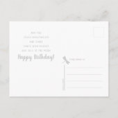 Grimshaw Fairy Birthday Wishstars CC1231 Briefkaart (Achterkant)