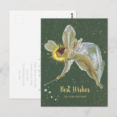 Grimshaw Fairy Birthday Wishstars CC1231 Briefkaart (Voorkant / Achterkant)