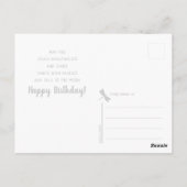 Grimshaw Fairy Birthday Wishstars CC1231 Briefkaart (Achterkant)