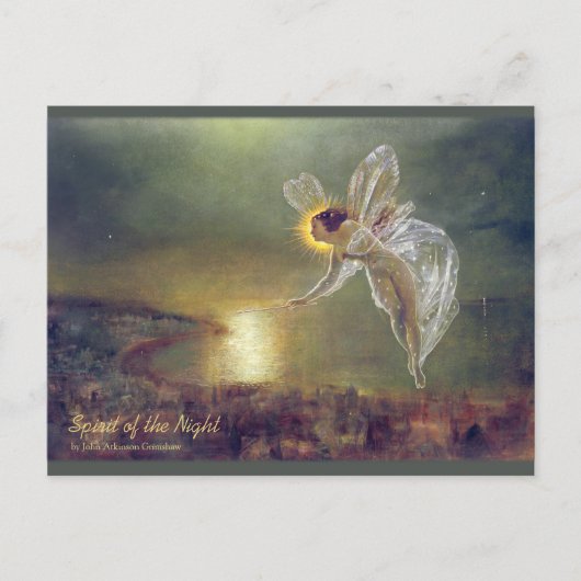 Grimshaw | Geest nacht 1879 | CC0994 Briefkaart (Voorkant)