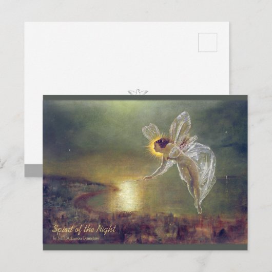 Grimshaw | Geest nacht 1879 | CC0994 Briefkaart (Voorkant / Achterkant)