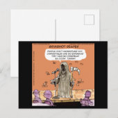 Grimshot Reaper Grim Reaper standup Comic Funny Briefkaart (Voorkant / Achterkant)
