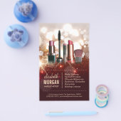 Grimster Cosmetoloog Glanzende Glitter Sparkle Flyer (Enkel)