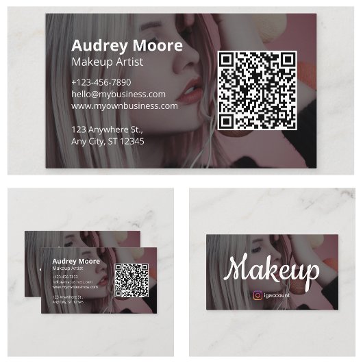 Grimster Girly Design Visitekaartje