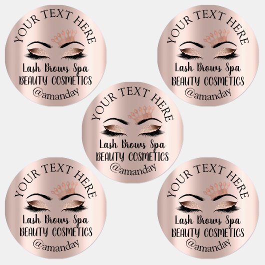 Grimster Lash Brows Crown Eyes Labels (Groep)