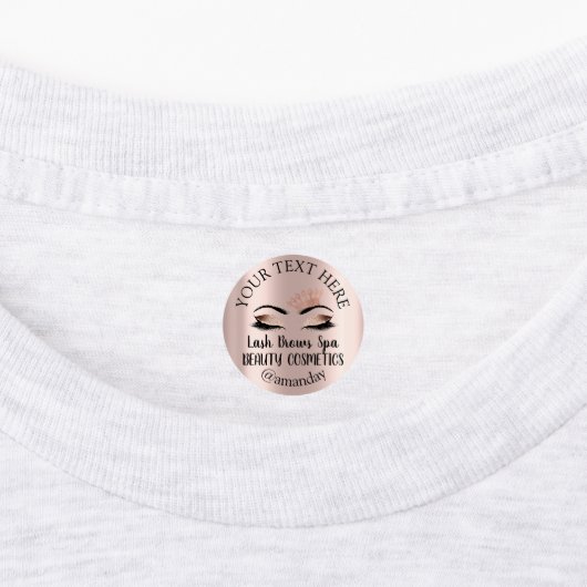 Grimster Lash Brows Crown Eyes Labels (Aangebracht)