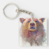 "Grin & Bear it" Sleutelhanger (voorkant)