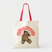 Grin & Beer IT Canvas tas (Voorkant)