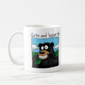 grin en beer het koffiemok (Links)