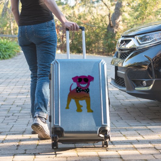 GRIN EN BEER HET STICKER (Koffer Insitu)