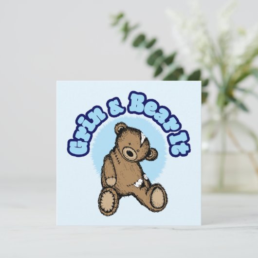 Grin en Beer it (Staand voorkant)