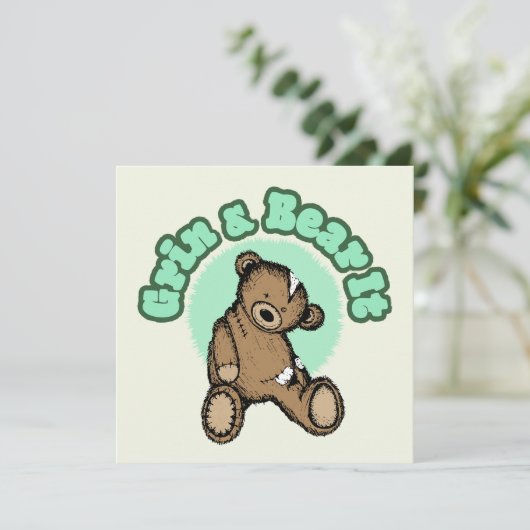 Grin en Beer it (Staand voorkant)