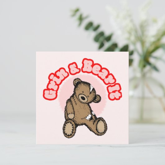 Grin en Beer it (Staand voorkant)