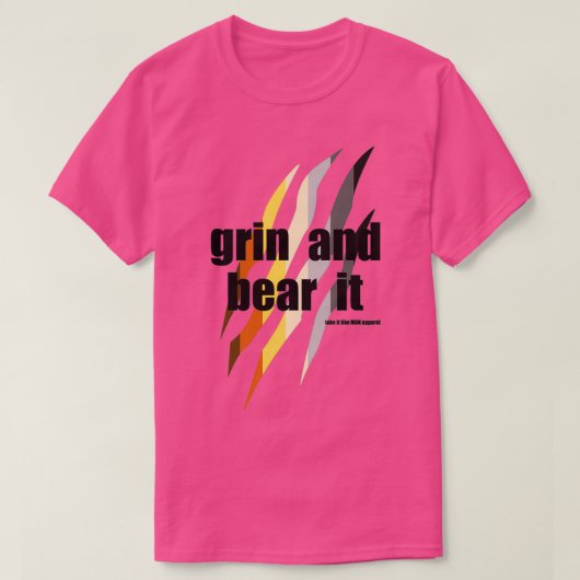 GRIN EN BEER IT-BEER T-SHIRT (Design voorkant)