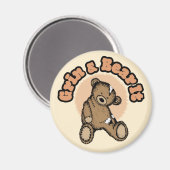 Grin en Beer it Magneet (Voorkant / Achterkant)