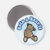 Grin en Beer it Magneet (Voorkant / Achterkant)