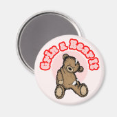 Grin en Beer it Magneet (Voorkant / Achterkant)