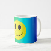 Grin Face Classic TieDye Koffiemok (Voorkant rechts)