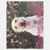 Grin Fleece Deken (Voorkant)