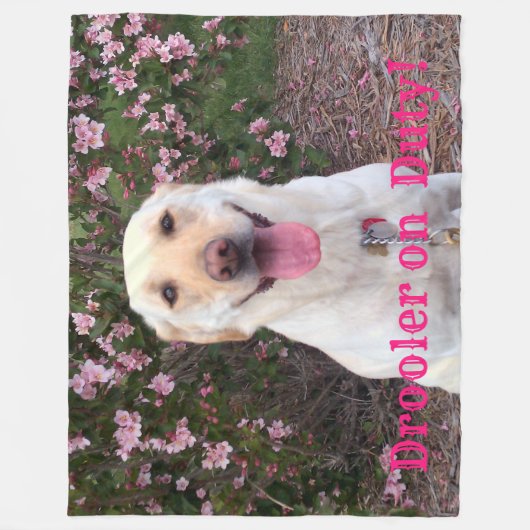 Grin Fleece Deken (Voorkant)