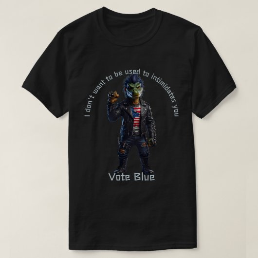Grin Protocol 50x50 Gator Punk Stemeditie 001 T-shirt (Design voorkant)