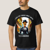 Grin Protocol een beetje gevaarlijk 001 T-shirt (Voorkant)