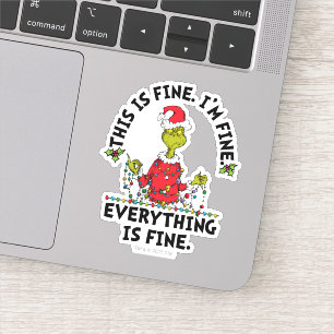 Grinch   Alles is goed Sticker