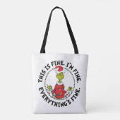 Grinch | Alles is goed Tote Bag (Achterkant)