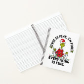 Grinch | Alles is prima Notitieboek (Binnen)