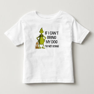 Grinch Als ik mijn hond niet kan brengen kom ik ni Kinder Shirts