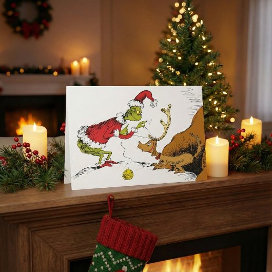 Grinch Bereidt Max de Rendier Voor Kaart