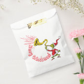 Grinch Blowing the Merry Grinchmas Horn Bedankzakje (Gezegeld)