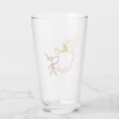 Grinch Blowing the Merry Grinchmas Horn Glas (Achterkant)