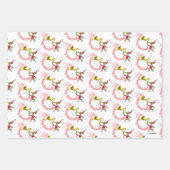 Grinch Blowing the Merry Grinchmas Horn Inpakpapier Vel (Voorkant)