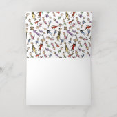 Grinch Chalkboard Verjaardag Folie Wenskaart (Binnenlaag)