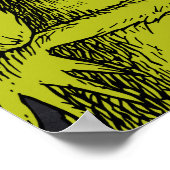 Grinch Chalkboard Verjaardag Poster (Hoek)